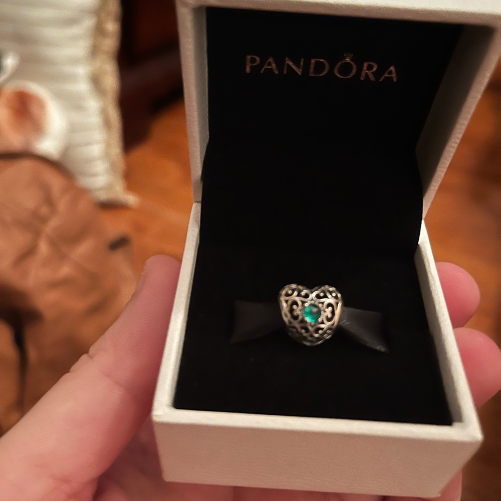 Pandora Emerald Charm
